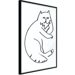 Arkiio Affisch Cat Relaxing [Poster] 40x60 Poster